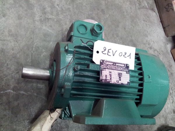 Moteur 2 vitesses Leroy-Somer type LS100L2