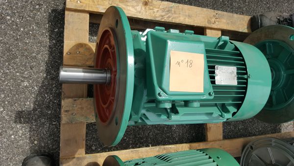 Moteur Leroy-Somer type LS160MP