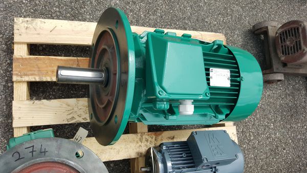 Moteur Leroy-Somer type LS160MP-T