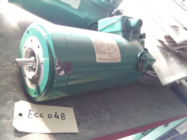Moteur à courant continu LEROY SOMER type MFA63L
