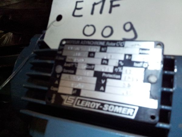 Moteur frein Leroy-Somer type HLS63PMC